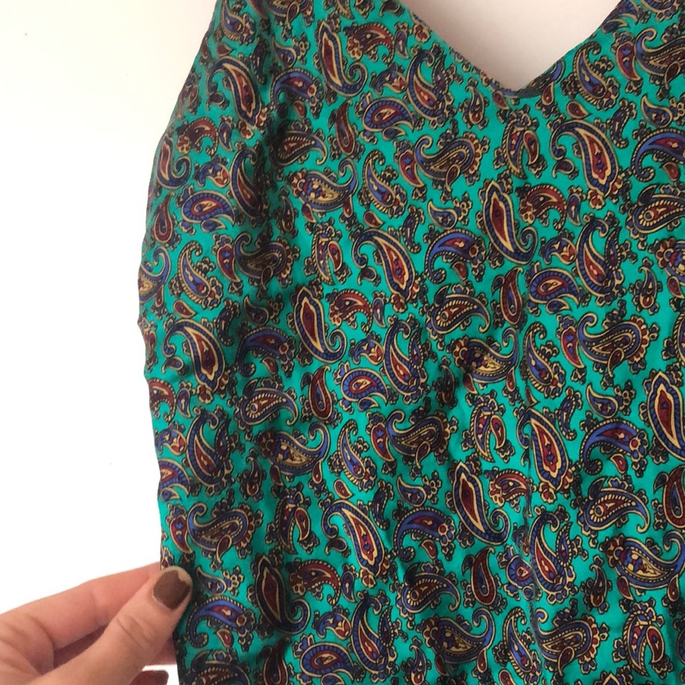 Vintage Silk Neiman Marcus - Picture 2 of 3